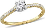 Julianna B. Lab-Grown Diamond Ring in 14k Two-Tone Gold