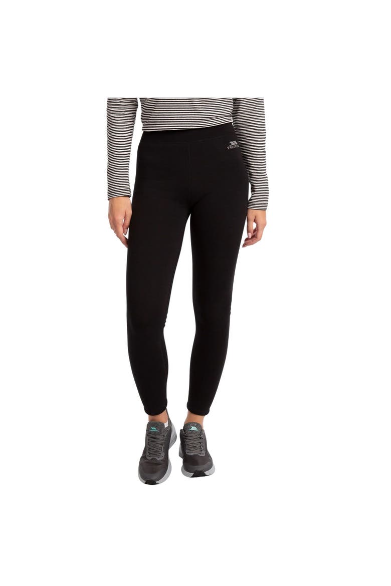 Fuzzy Fleece Leggings, Alternate, color, Black