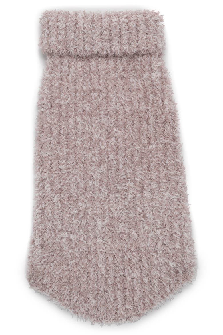 CozyChic™ Ribbed Dog Sweater, Alternate, color, VINTAGE ROSE/BALLET PINK
