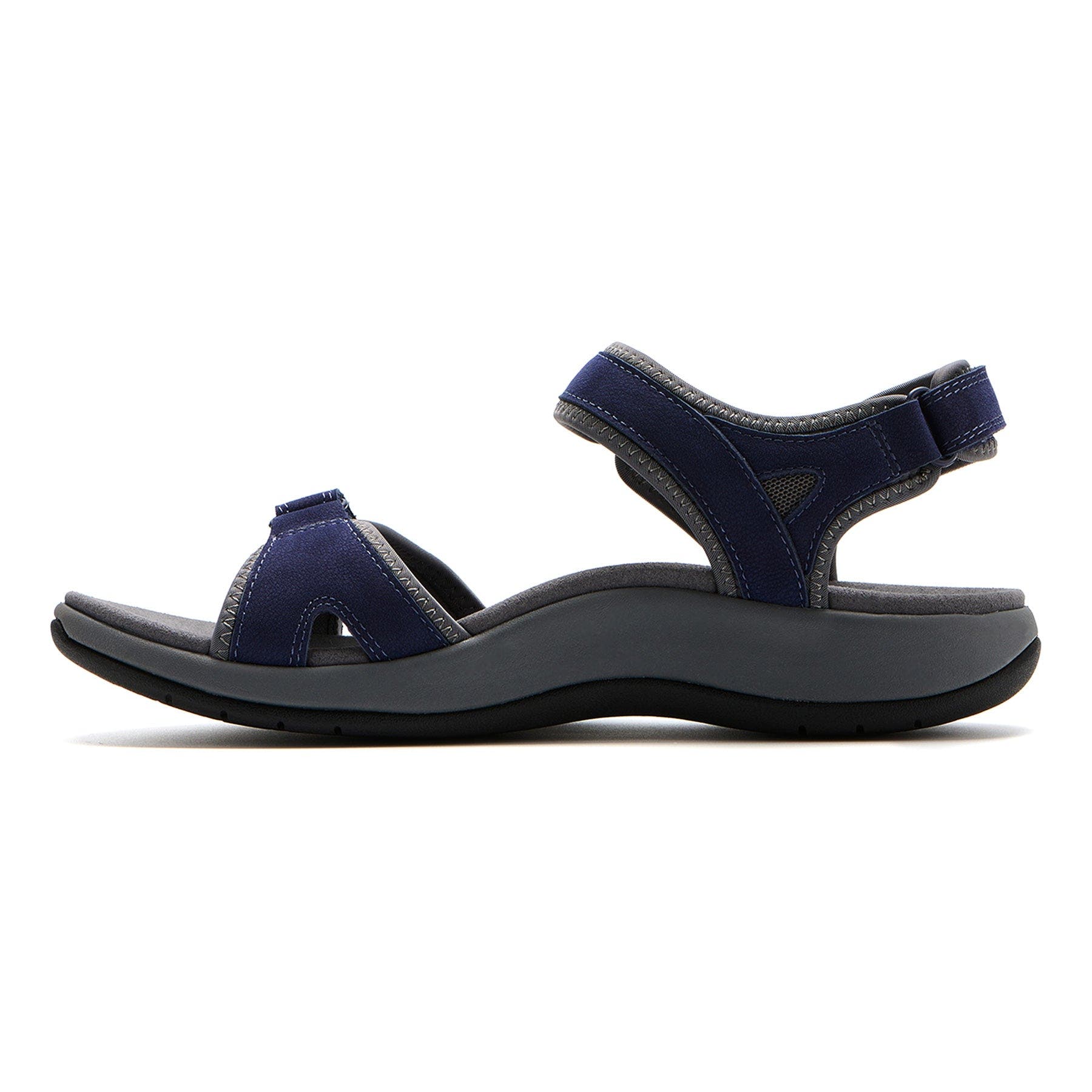 Goleta Sandal, Alternate, color, Navy - Regular