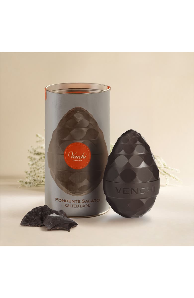 Venchi Easter Salted Dark Egg, Alternate, color, 