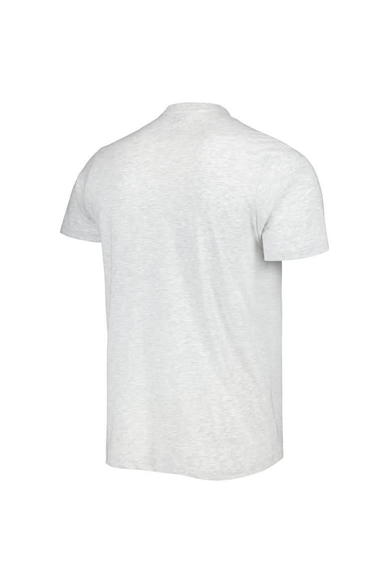 Men's '47 Heathered Gray Los Angeles Chargers Dozer Franklin Lightweight T-Shirt, Alternate, color, Gray