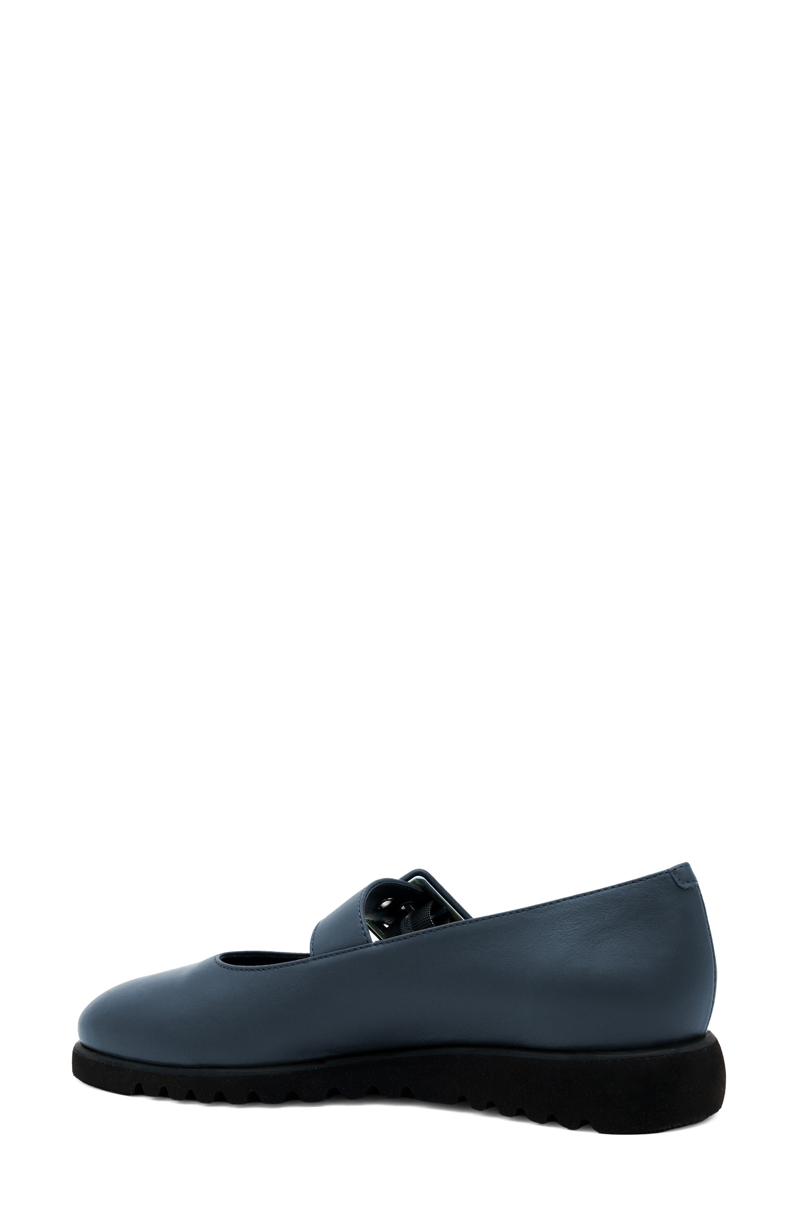 Energia Leather Mary Jane Flat, Alternate, color, NAVY