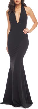 Dress the Population Camden Mermaid Hem Evening Gown