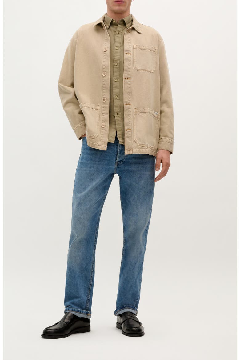Beach Oxford Bd Shirt, Alternate, color, Khaki