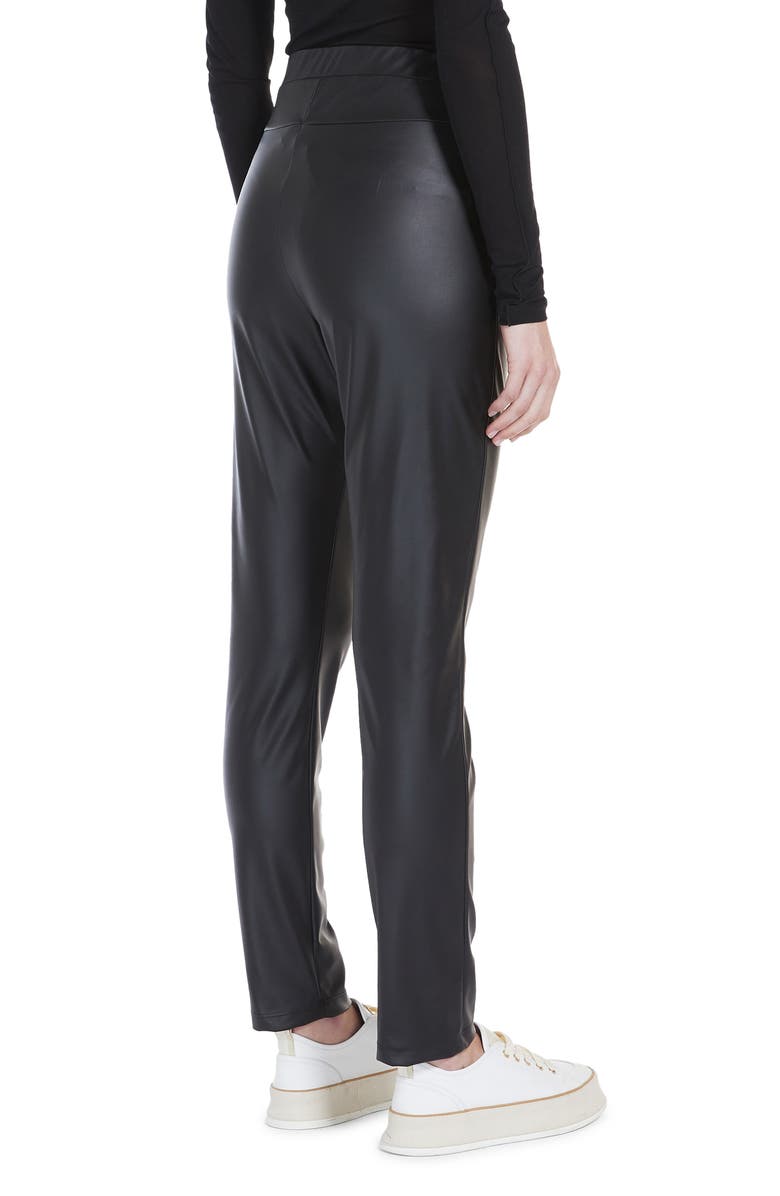 Max Mara Leisure Rodano Faux Leather Leggings, Alternate, color,