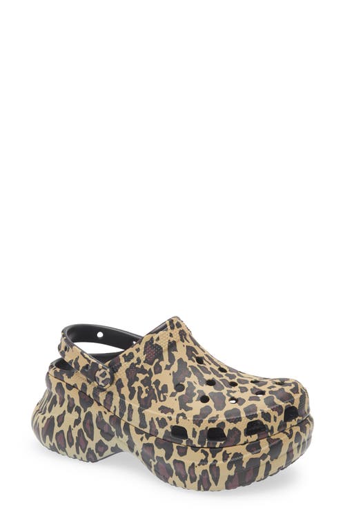 Crocs Bae Animal Platform Clog In Multi