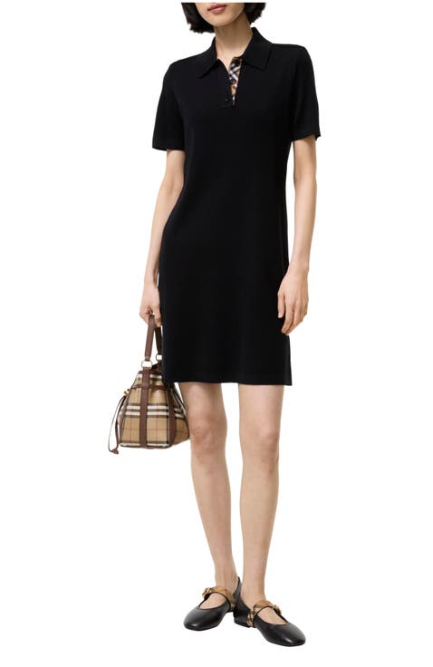 Wool Polo Shirt Dress