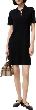 Burberry Wool Polo Shirt Dress