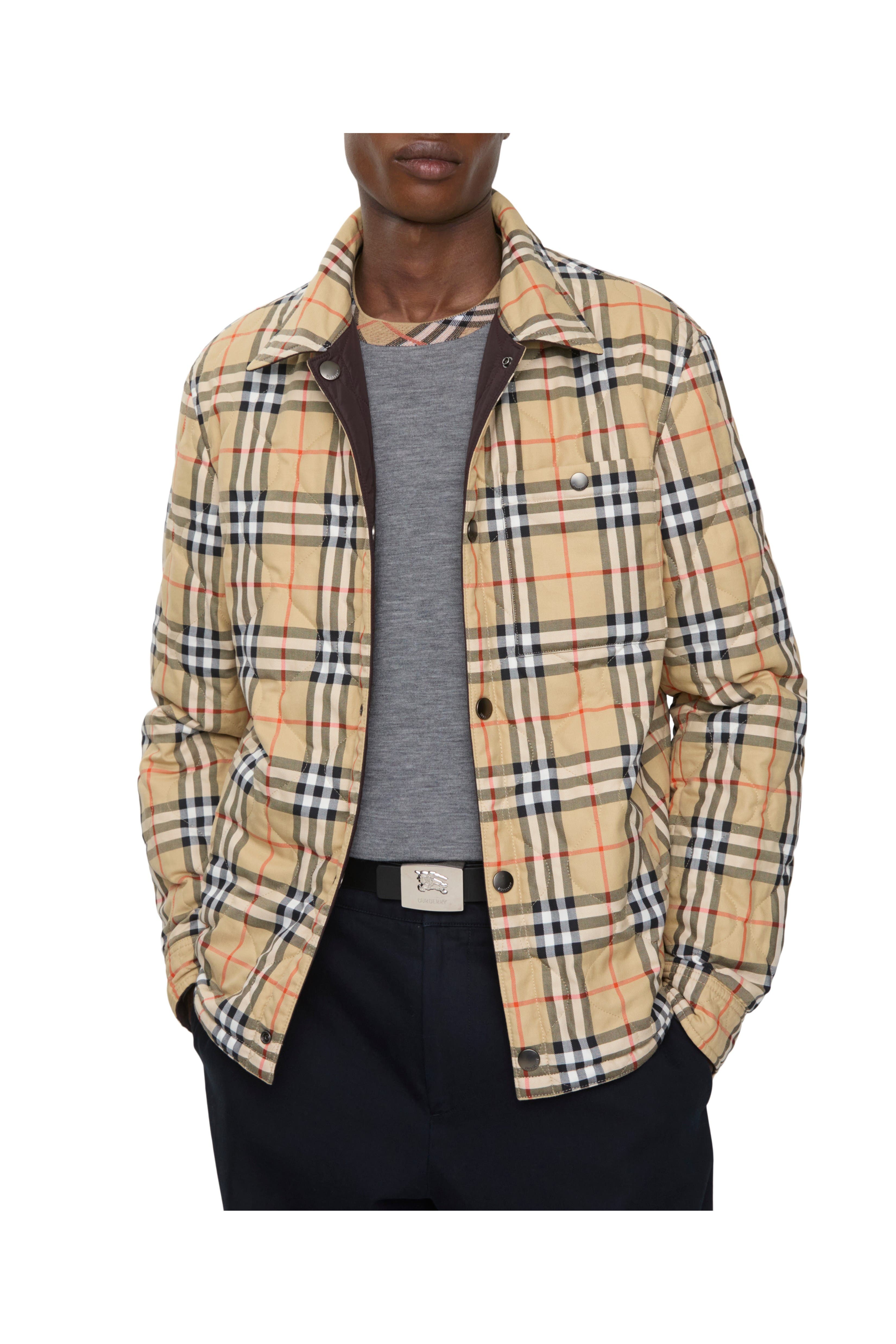 Burberry Reversible Quilted Nylon Overshirt — фото 3