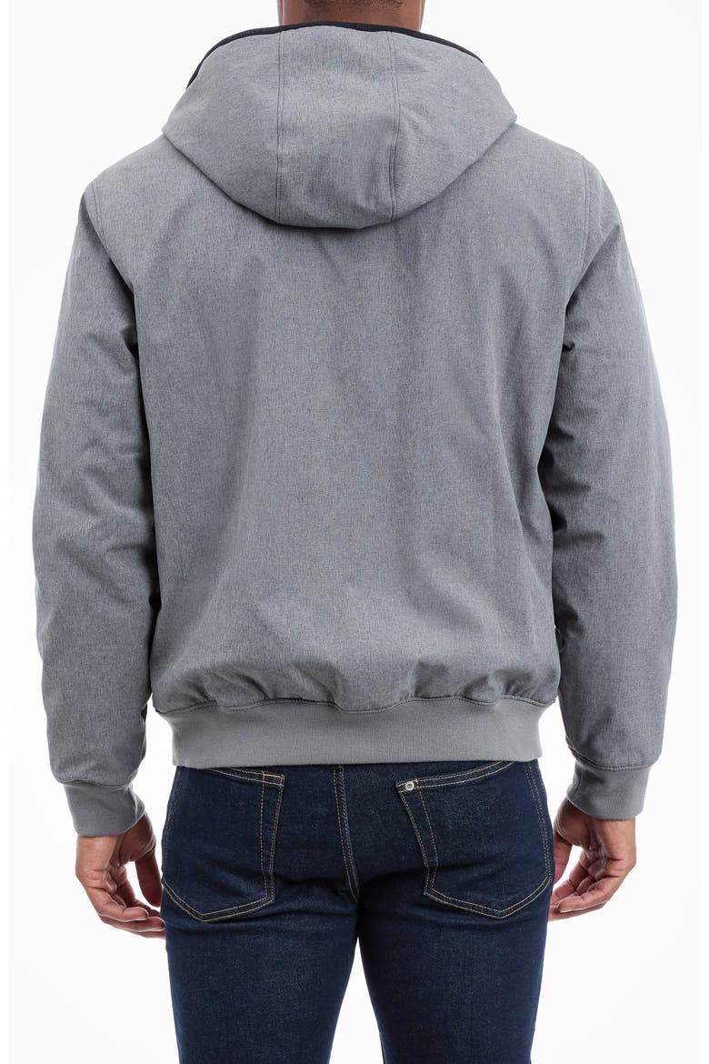 Hooded Soft Shell Jacket, Alternate, color, LT HEATHER GREY
