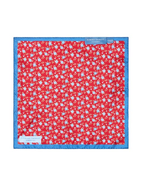 York Flower Multi Pocket Square