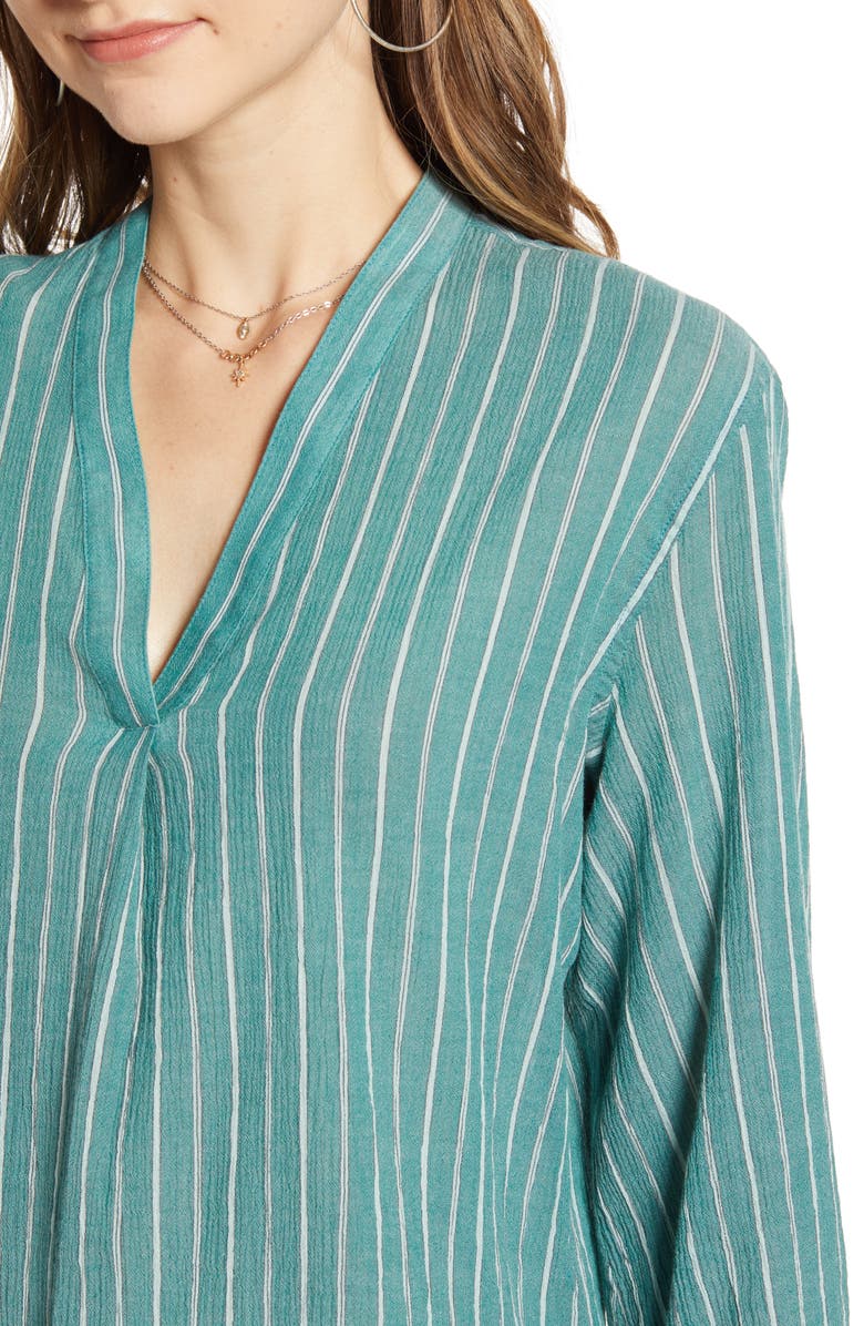 Treasure & Bond Stripe Popover Shirt, Alternate, color, 