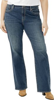 Silver Jeans Co. Avery Curvy High Waist Bootcut Jeans