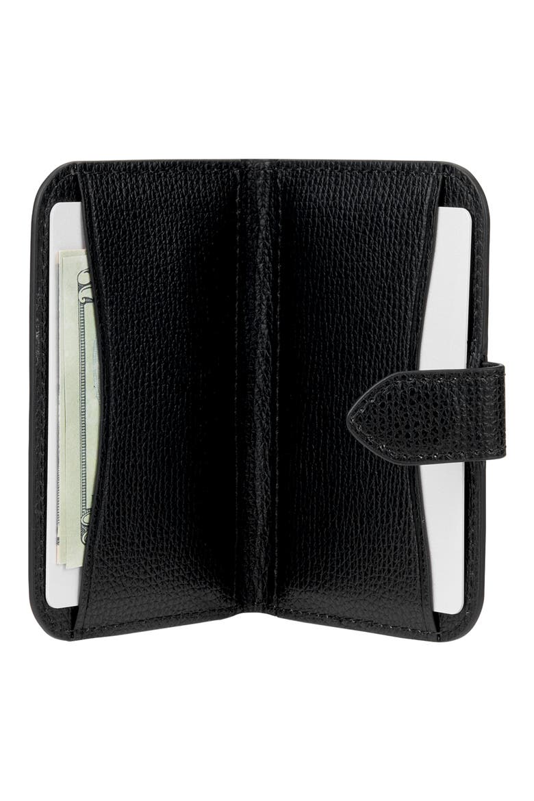 morgan magnetic wallet, Alternate, color, BLACK