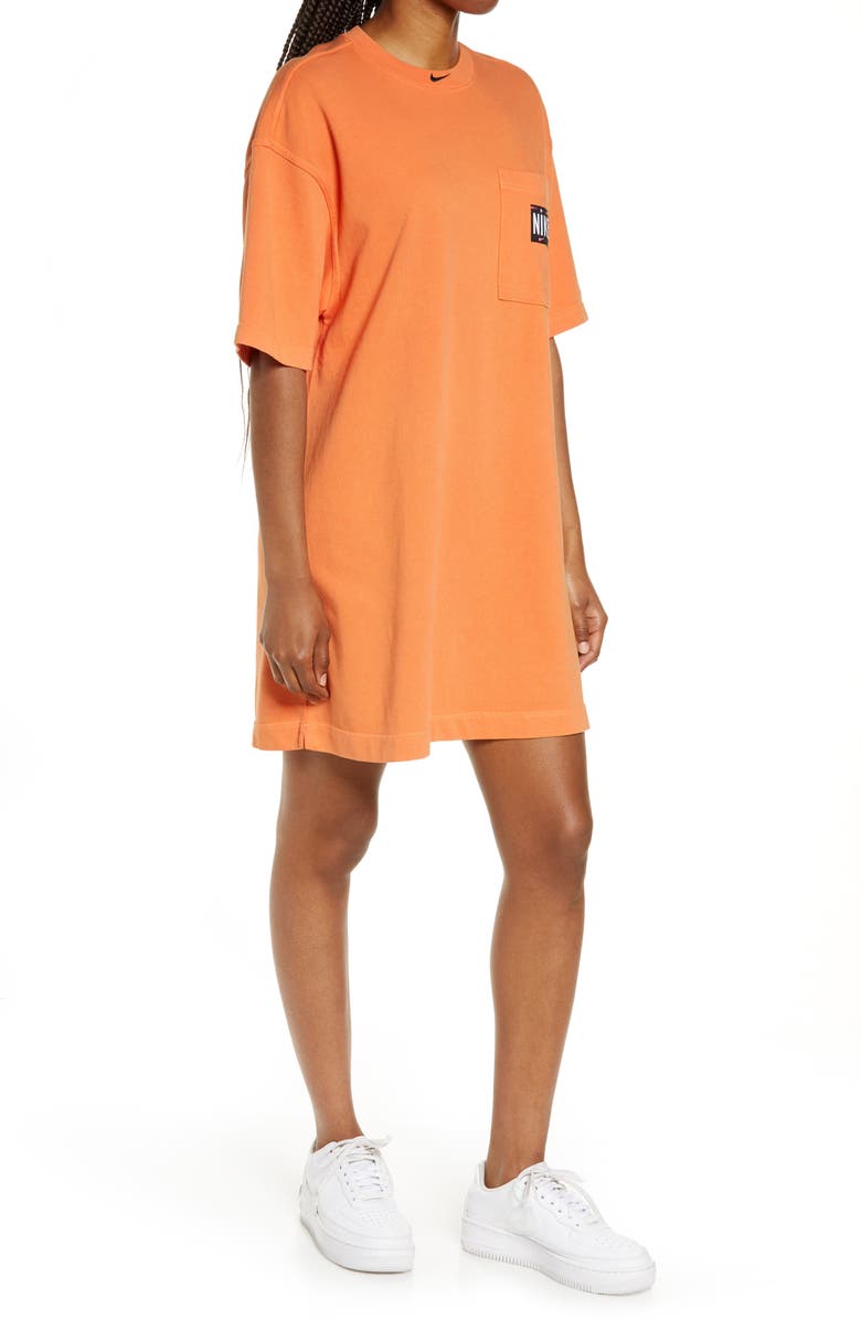 Nike Sportswear Washed T-Shirt Dress, Alternate, color,