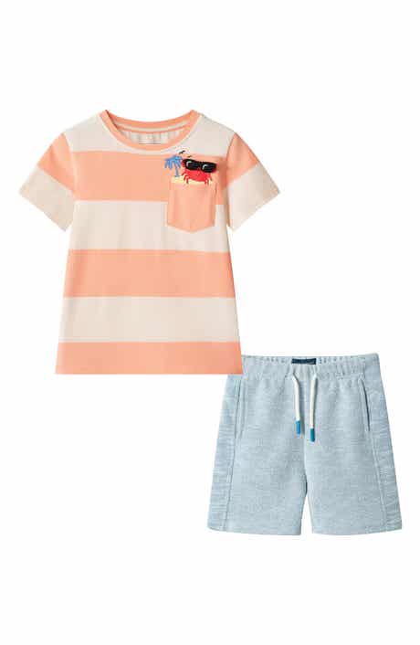 Andy & Evan Kids' Graphic T-Shirt & Shorts Set