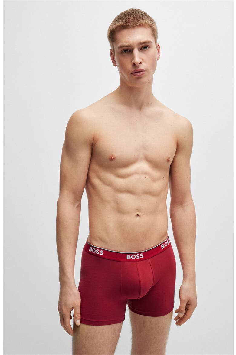 3-Pack Power Stretch Cotton Boxer Briefs, Alternate, color, OPEN MISC