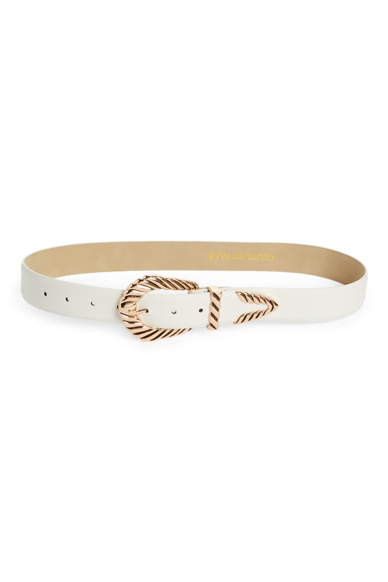 Modern Rodeo Belt, Main, color, WHITE