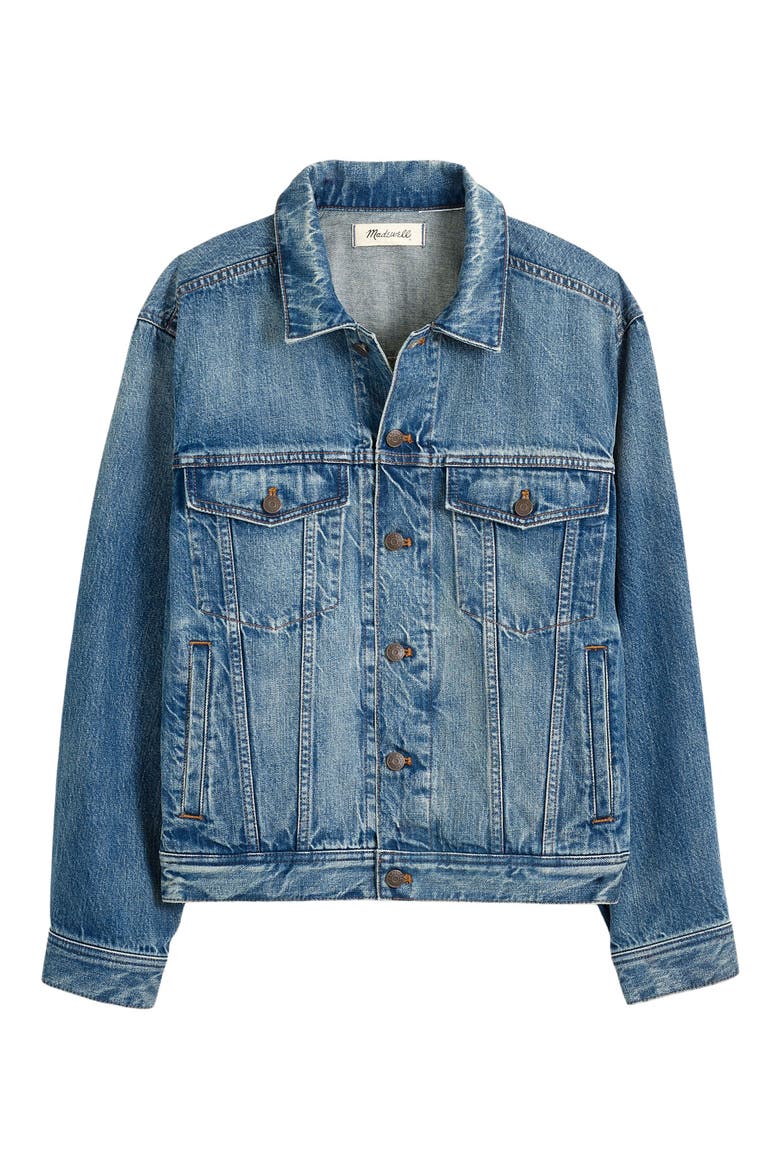 Classic Denim Jacket, Alternate, color, LINDEN WASH
