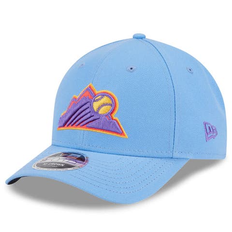 Men's New Era Light Blue Colorado Rockies 2025 City Connect 9FORTY M-Crown Adjustable Hat