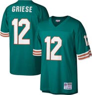 Mitchell & Ness Men's Mitchell & Ness Bob Griese Aqua Miami Dolphins Legacy Replica Jersey