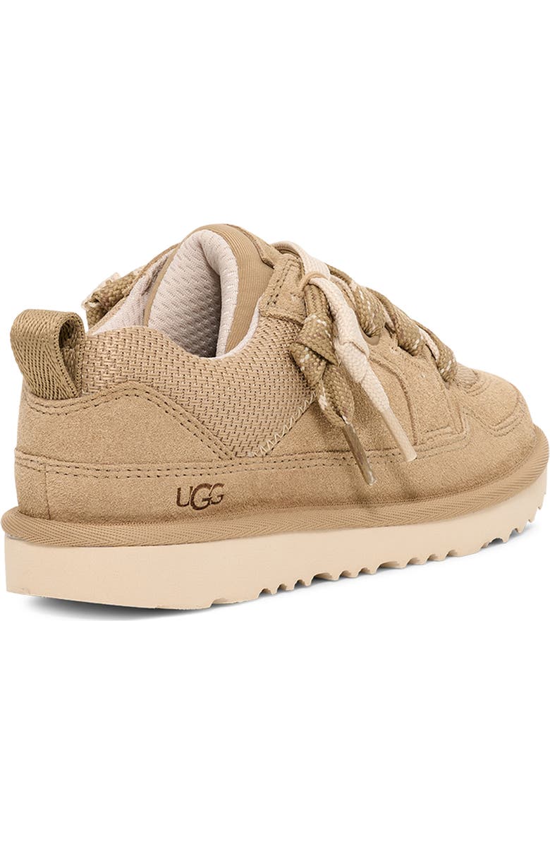 UGG<sup>®</sup> Kids' Lo Lowmel Sneaker, Alternate, color, Mustard Seed