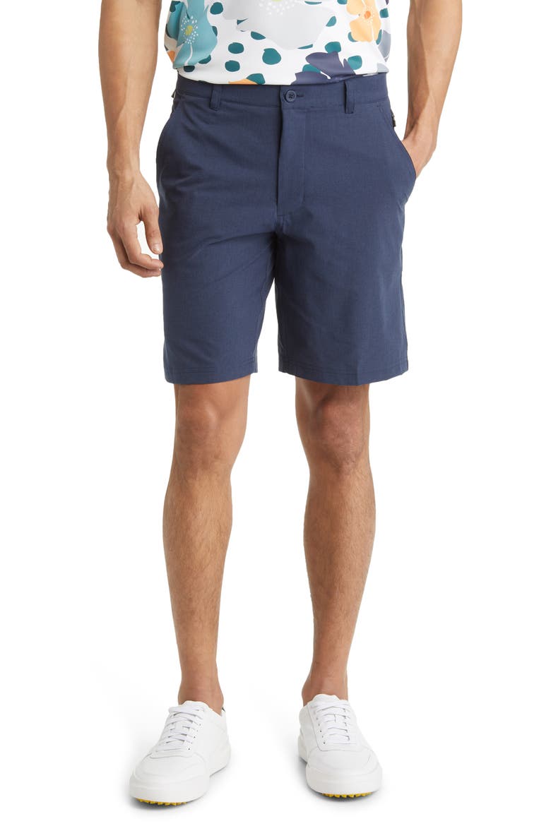 Arlo Mesh Golf Shorts, Main, color, NAVY