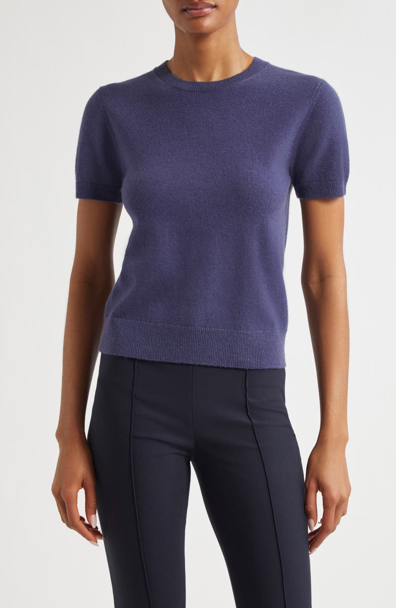 Vince Wool & Cashmere Blend Crewneck Sweater, Main, color, Dark Periwinkle