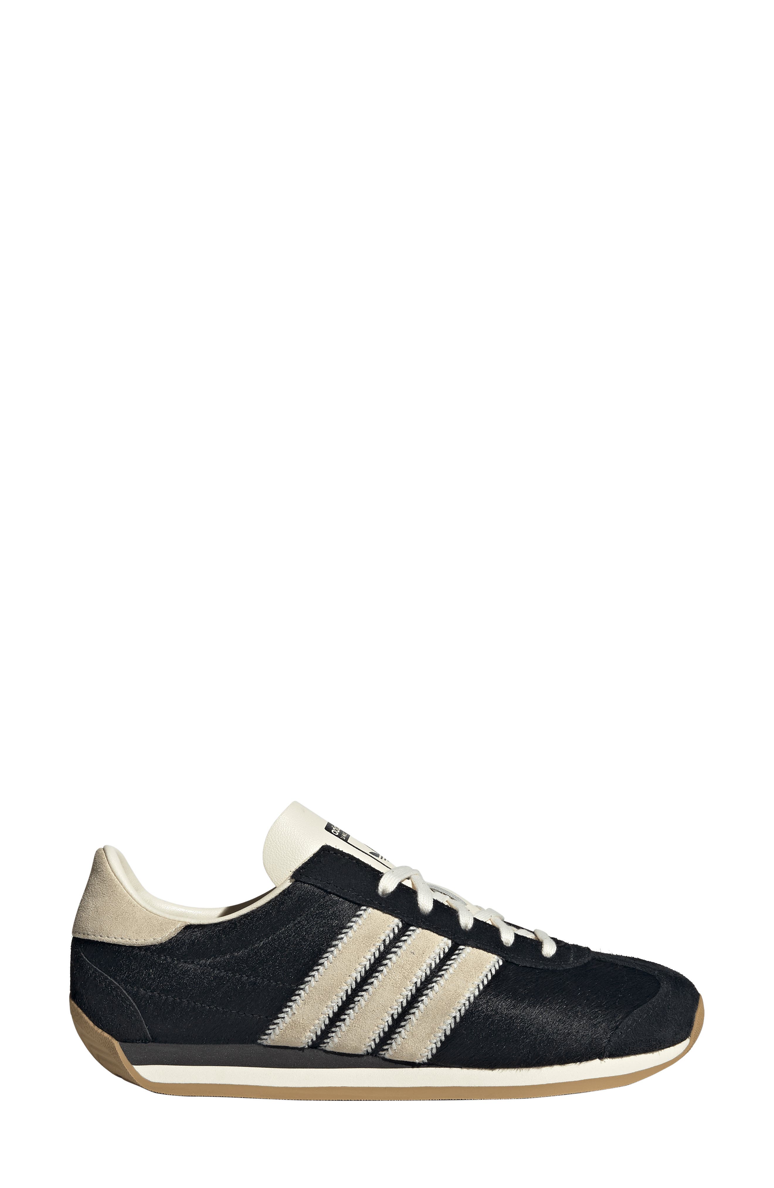 adidas Country Low Top Sneaker, Alternate, color, Cream/ Black/ Golden Beige