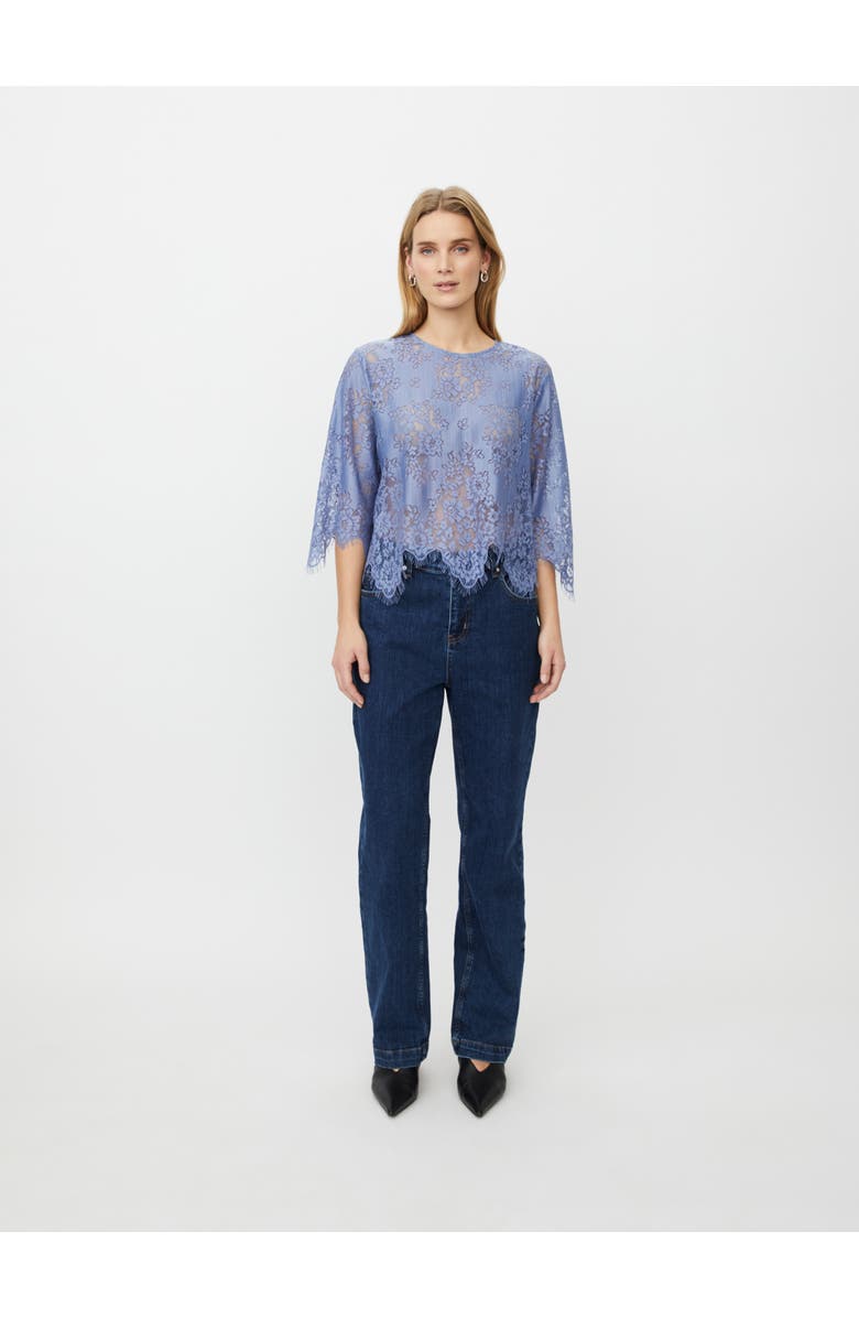 Masai Copenhagen MaBeldora Lace Top, Alternate, color, Stonewash