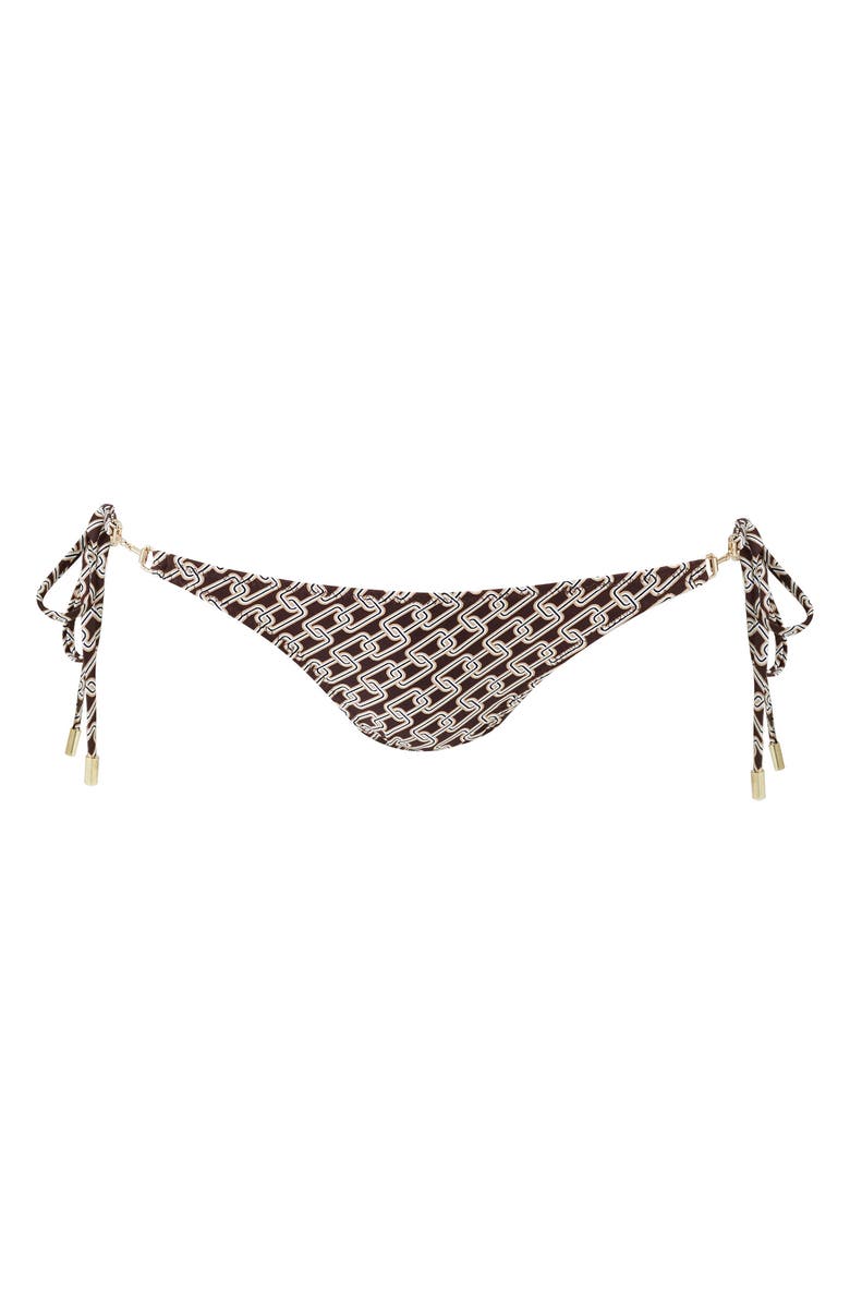 Melissa Odabash Menorca Side Tie Bikini Bottoms, Alternate, color, Chain