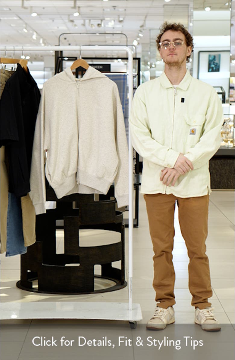 Signature Classic Fit Zip Hoodie, sales video thumbnail