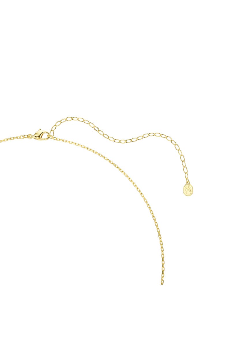 Swarovski Gema Crystal Charm Pendant Necklace, Alternate, color, Gold/ Multi