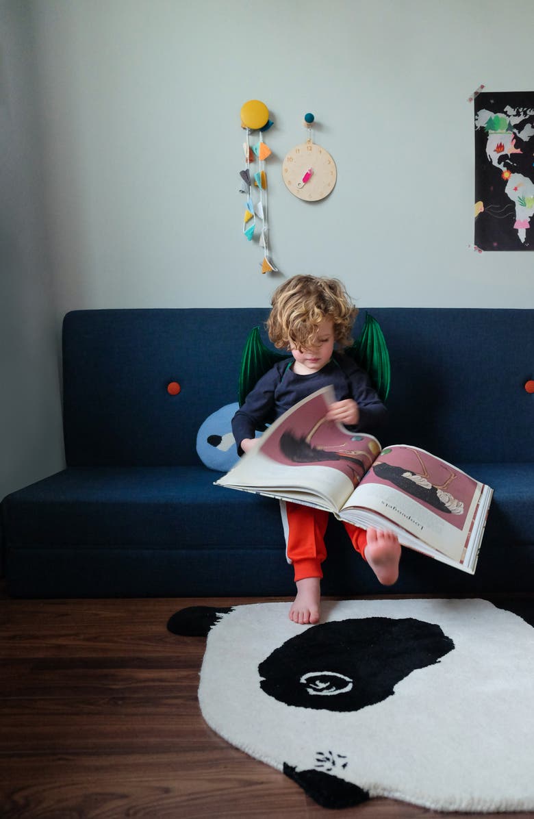 EO Play Panda Wool Rug, Alternate, color, Multi Colored