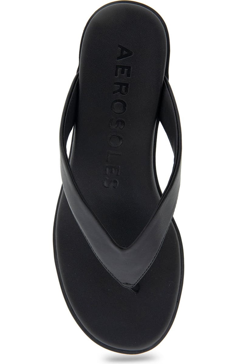 Aerosoles Isha Wedge Flip Flop Sandal, Alternate, color,