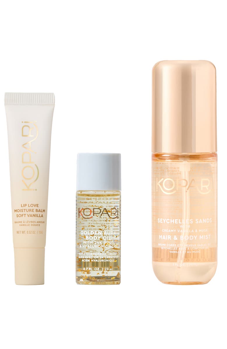 Kopari Sunkissed Vanilla Body & Lip Set $51 Value, Main, color, 