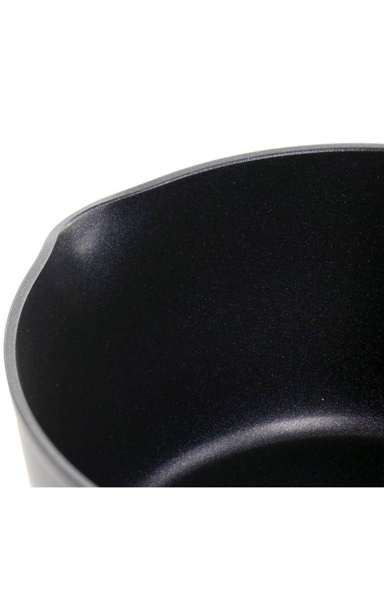 OSTER Kingsway 2.6 Quart Aluminum Nonstick Saucepan, Alternate, color, Black