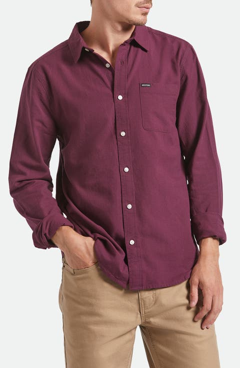 Charter Cotton Button-Up Shirt