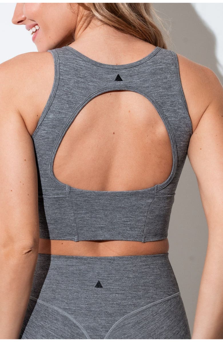 Vitality Daydream Gather Longline Bra, Alternate, color, 