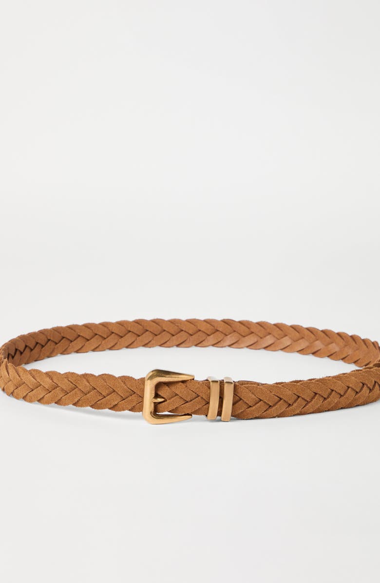 Brunello Cucinelli Calfskin belt, Alternate, color, 