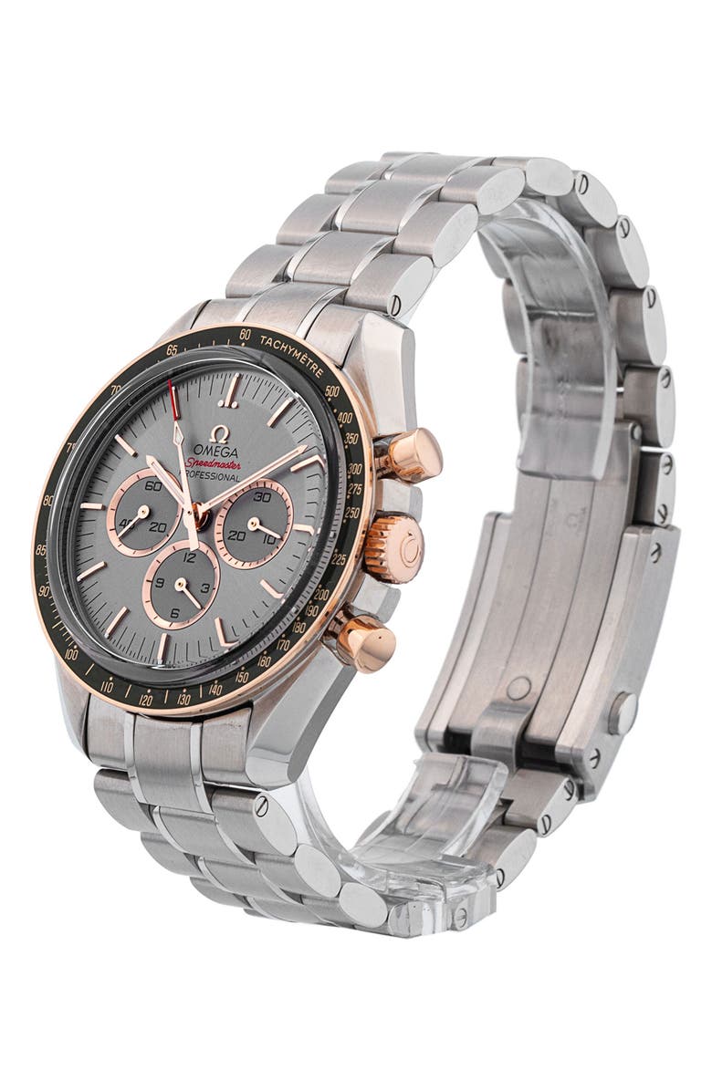 Watchfinder & Co. Omega Preowned 2022 Speedmaster Professional Limited Edition Bracelet Chronograph Watch, 42mm, Alternate, color, 