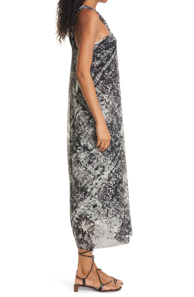 knee length dresses for ladies FUZZI Black Floral Sleeveless Crepe Knee Length Blouson Dress  The Closet  New York