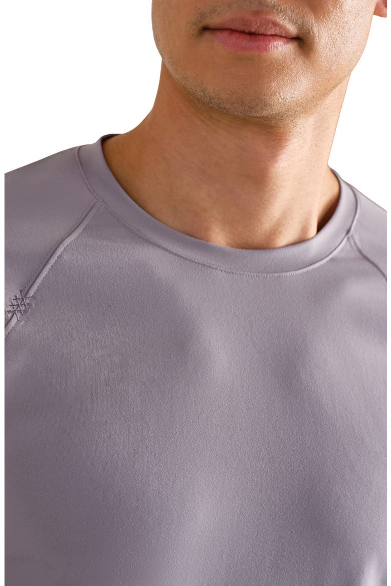 Reign Performance T-Shirt, Alternate, color, PURPLE SMOKE