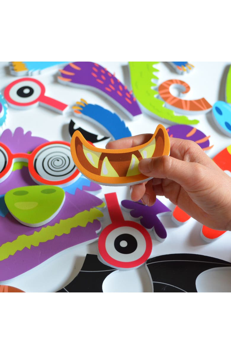 Buddy & Barney Silly Monsters Bath Time Stickers, Alternate, color, Multicolored