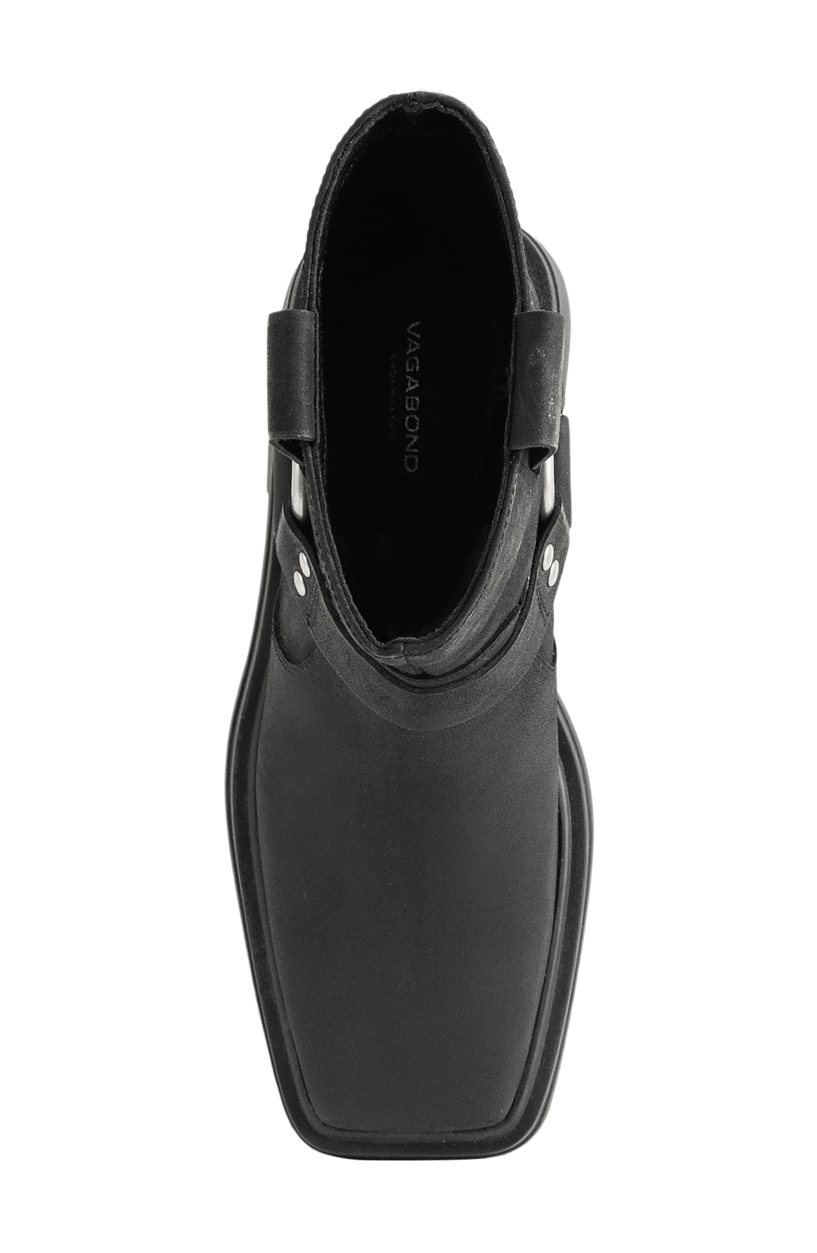 Vagabond Shoemakers Eyra Engineer Boot, Alternate, color, Offblack