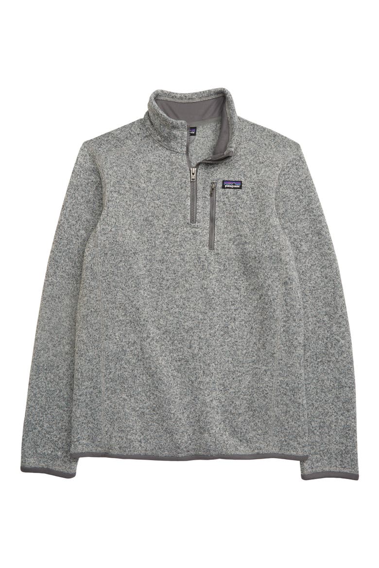 Better Sweater® Quarter Zip Pullover, Main, color, STONEWASH