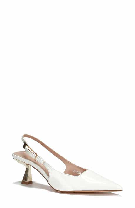 BERNESS Cassandra Pointed Toe Slingback Pump
