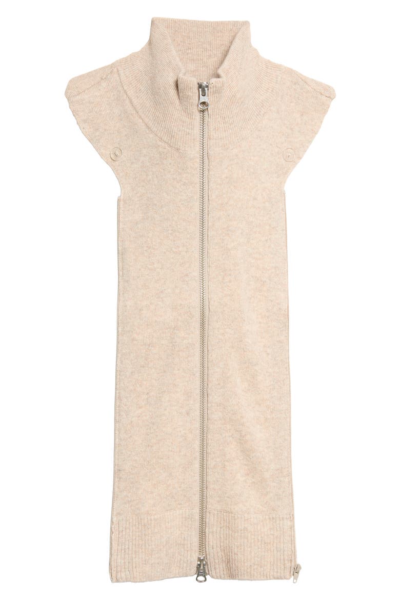 Merino Wool & Cashmere Uptown Dickey, Main, color, OATMEAL