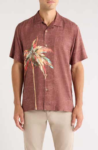 Desert Palms Silk Camp Shirt